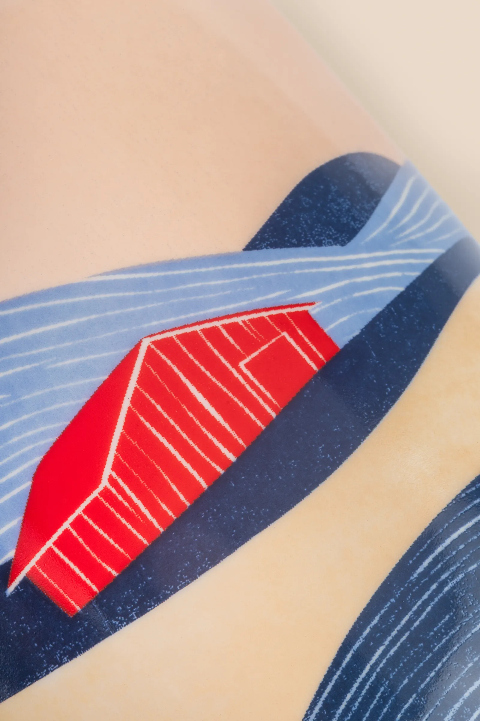 Ein Blick auf die Küstenmorgenröte