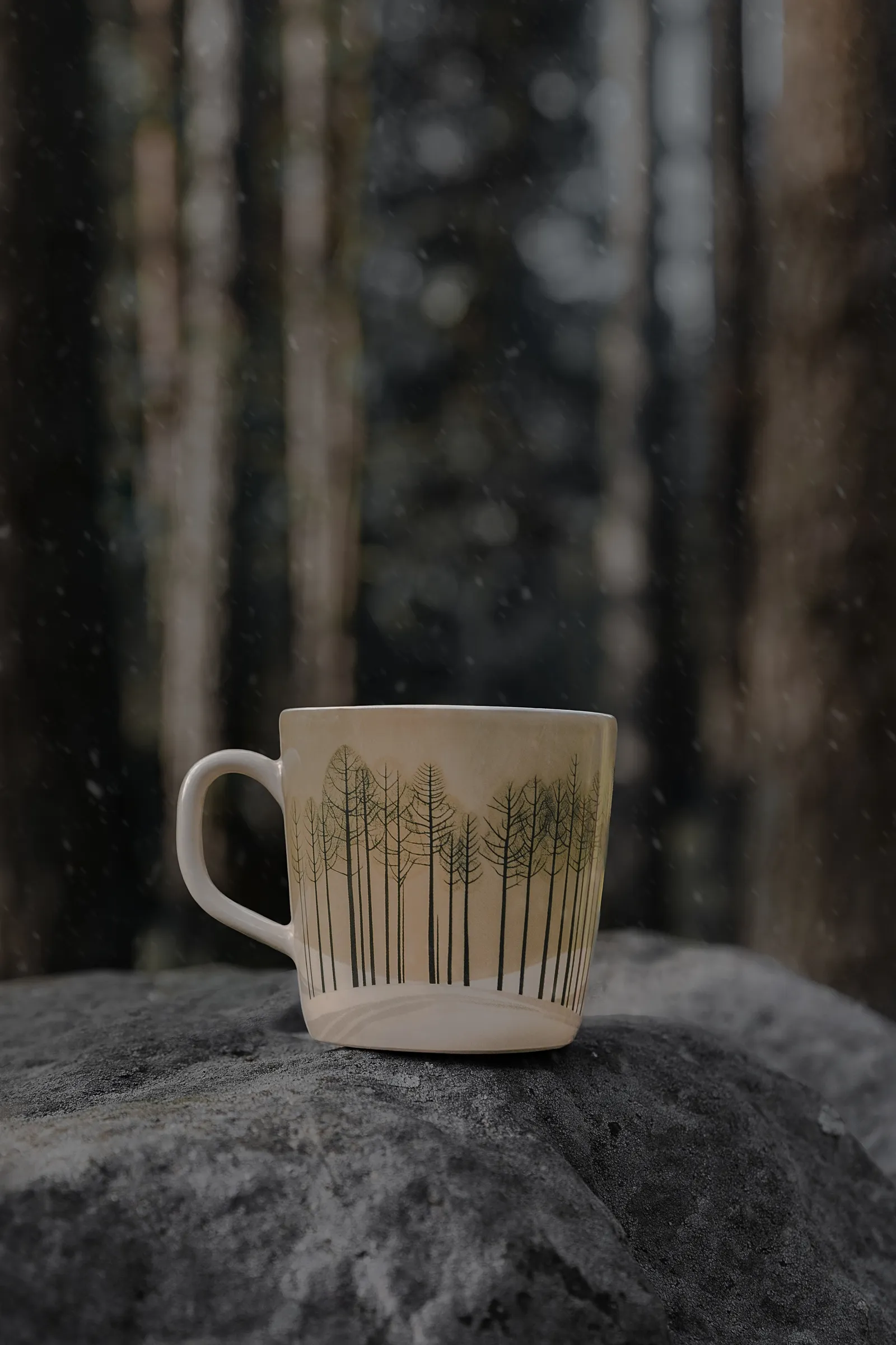 A View of Silent Pines